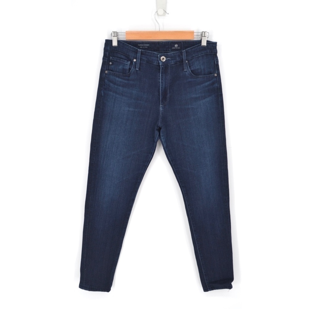 Adriano Goldschmied Farrah Skinny High Rise Jeans Dark Wash Blue Women's 29